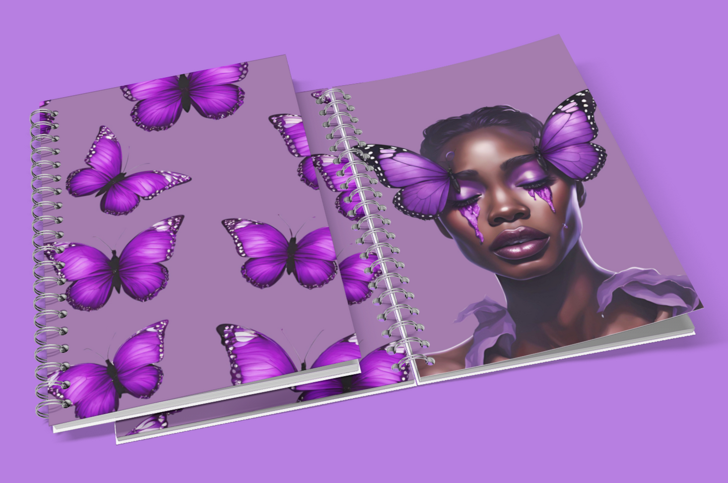 Purple Tears Medical Symptoms Tracking Journal (Digital)